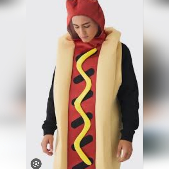 Spirit Other - Spirit Hot Dog Costume Frankfurter With Mustard And Bun - M Mens